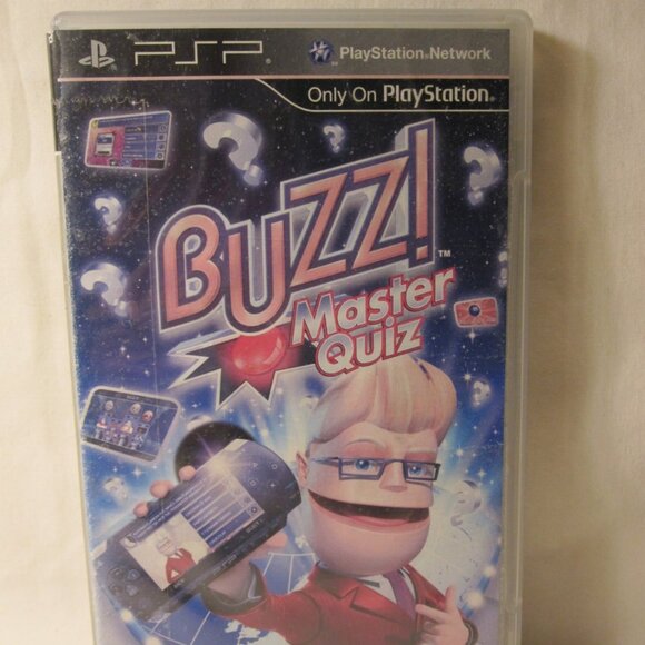 Playstation Portable / PSP Video Game: Buzz! Master Quiz - Picture 1 of 4